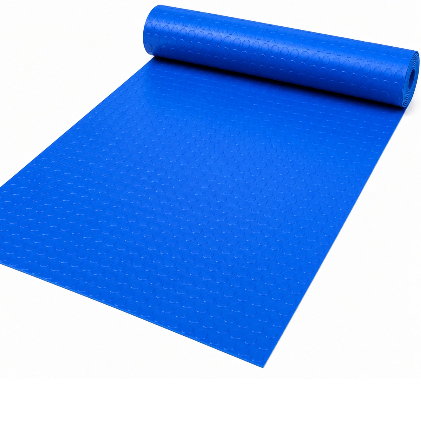 Blue 2mm PVC Rubber Coin Flooring Roll 2m Wide | Garage, Workshop & Van Floor Covering (Copy)