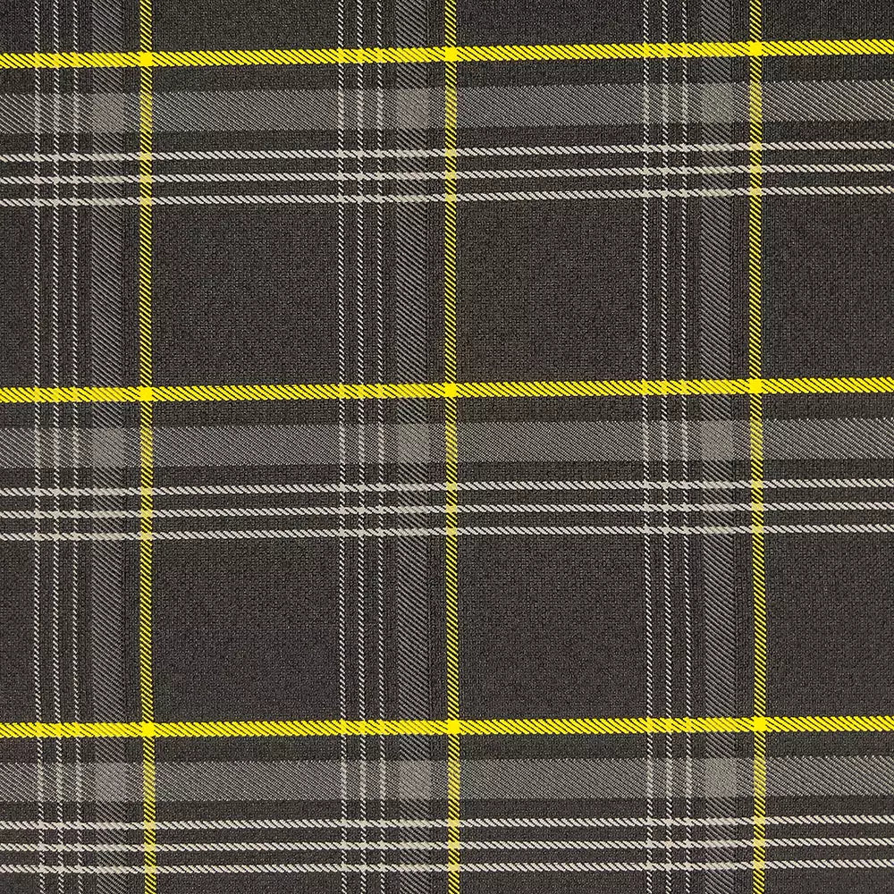 Tartan - Yellow Sample
