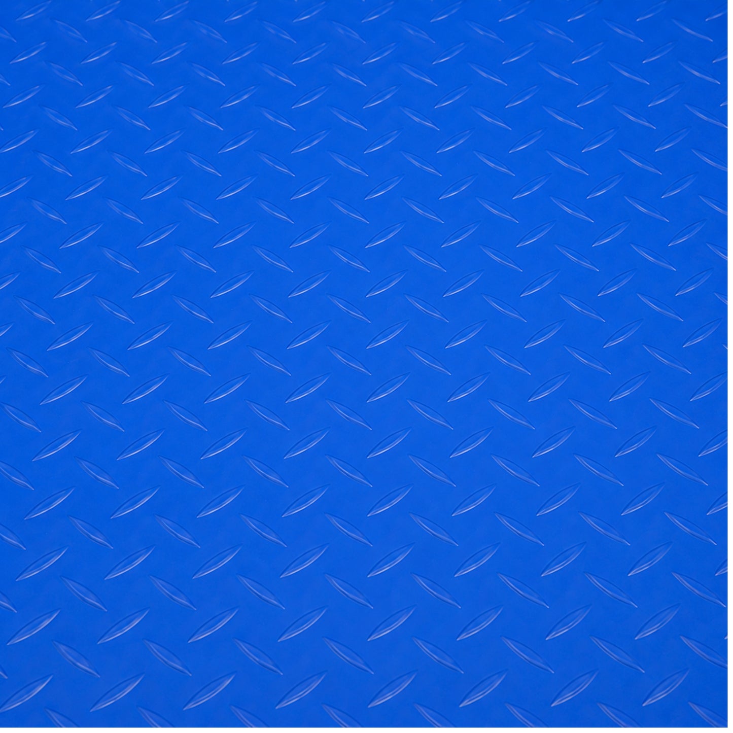 Blue 2mm PVC Rubber Checker Flooring Roll 2m Wide | Garage, Workshop & Van Floor Covering
