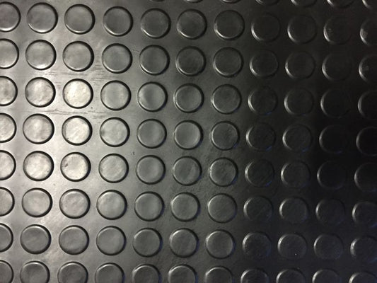Coin Rubber Flooring Sample